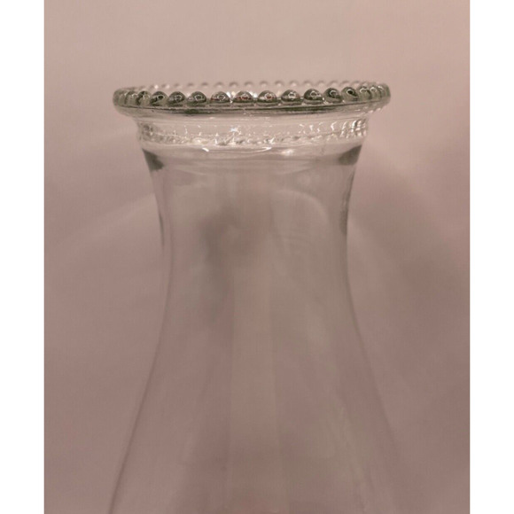 Vintage Lamp Light Farms Oil Kerosene Lamp Footed Clear Glass 18" Tall - Picture 8 of 13